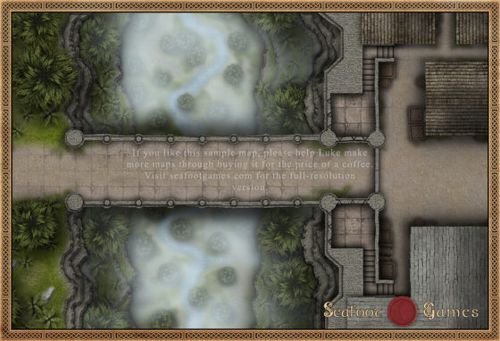 Gates of Valgard 30x20 DnD Battlemap - Image 2