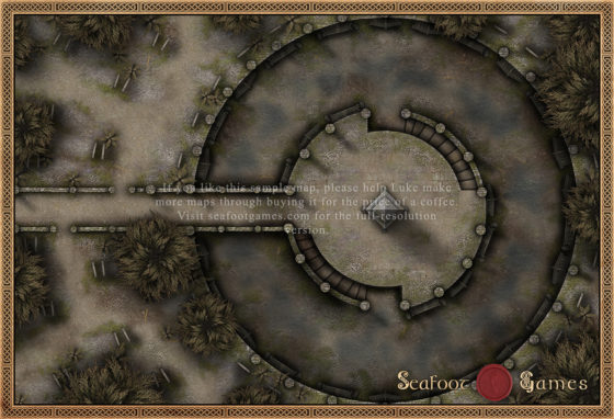 Graveyard of Bones 30x20 DnD Battlemap - Image 2