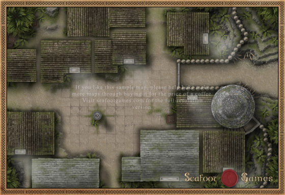 Hamlet of Grimsby 30x20 DnD Battlemap - Image 3