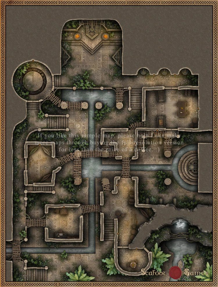 The Biggest Battlemap Bundle Ever! 1,040+ Maps & Adventures