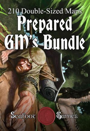 Prepared GM’s Battlemap Bundle of 210 Double-Sized Maps for $29.99