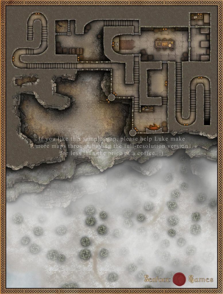 Prepared GM’s Battlemap Bundle – 210 Large Maps for $29.99