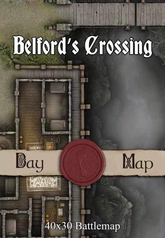 Belford's Crossing TTRPG Battlemap Cover