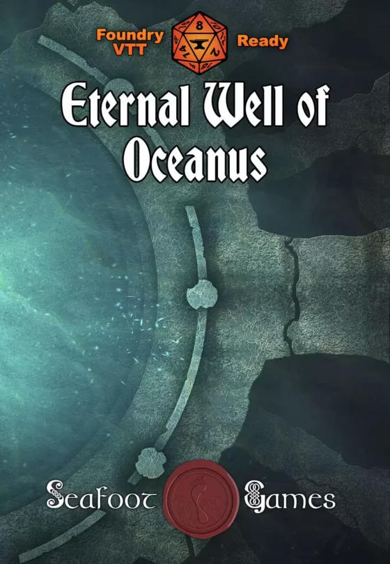 Eternal Well of Oceanus 40x30 DnD Battlemap with Adventure (FoundryVTT-Ready!)