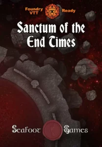 Sanctum of the End Times 40x30 DnD Battlemap with Adventure (FoundryVTT-Ready!)