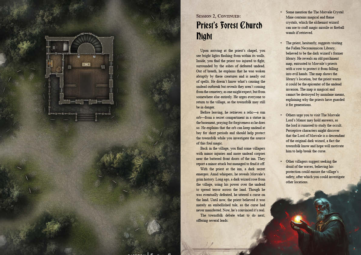 Night of the Living Dead Campaign Sourcebook with Foundry VTT Ready & Printable Battlemaps (System Agnostic) - Image 5