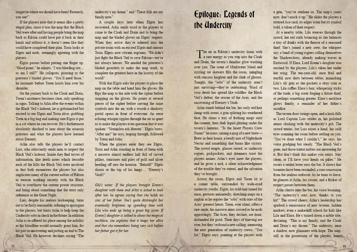 Shadows of Rikton Campaign Sourcebook with Foundry VTT Ready & Printable Battlemaps (System Agnostic) - Image 4
